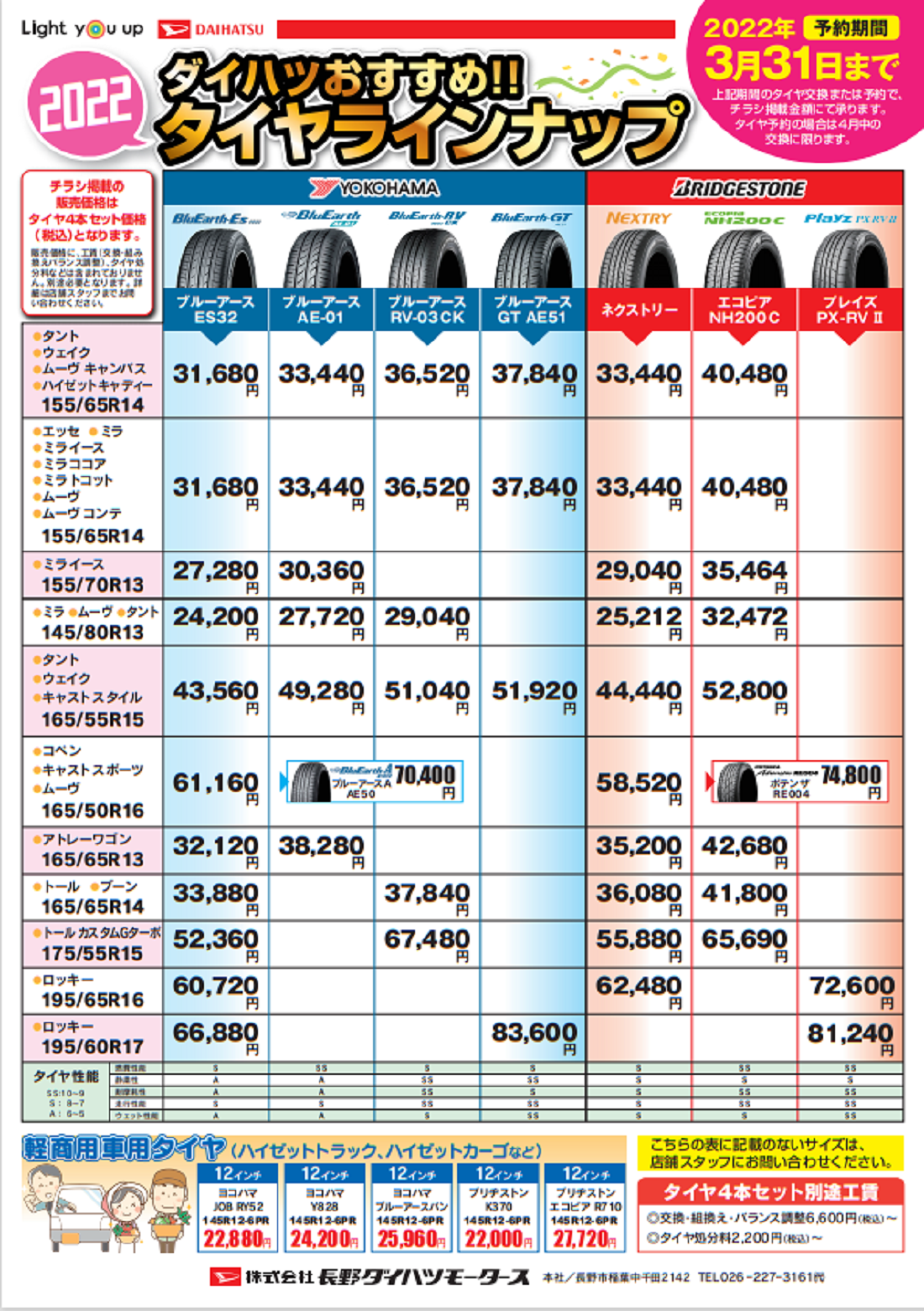3月のおススメ！ | 株式会社長野ダイハツモータース